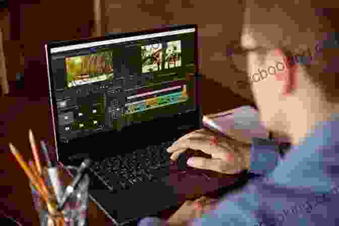 A Film Editor Working On A Computer, Demonstrating The Art Of Editing Digital Filmmaking (Digital Filmmaker Series)