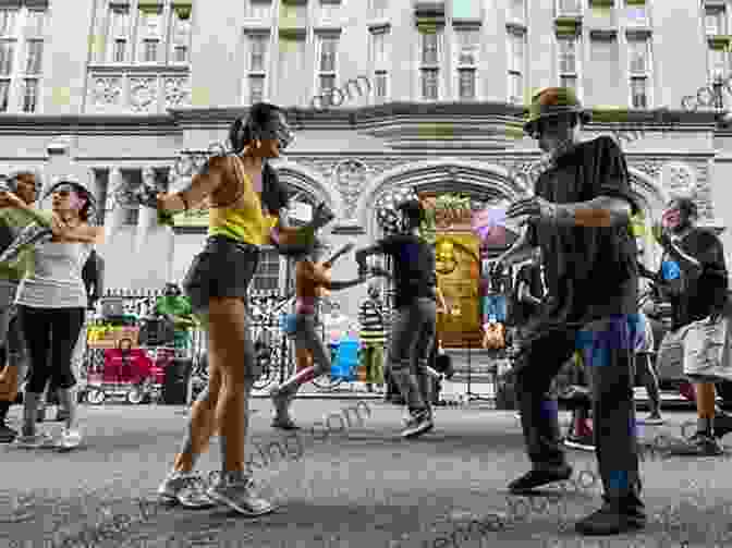 A Group Of Musicians Playing Salsa Music On A Vibrant Street In Spanish Harlem, Manhattan. Nueva York: The Complete Guide To Latino Life In The Five Boroughs