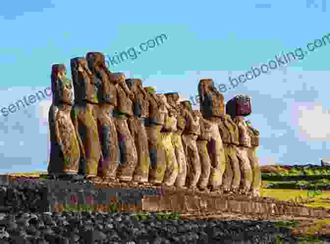 A Group Of Tourists Visiting The Rapa Nui National Park On Easter Island The Mystery Of Easter Island: The Story Of An Expedition