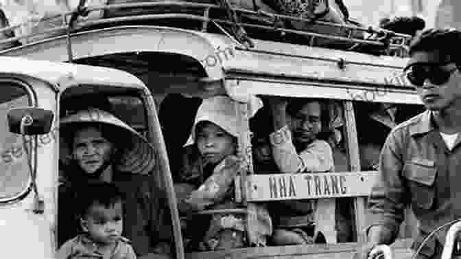 A Group Of Vietnamese Soldiers And Refugees, Their Faces Filled With Determination And Hope, Overlooking A Vast Expanse Of Land And Barbed Wire Fence SOG Medic: Stories From Vietnam And Over The Fence