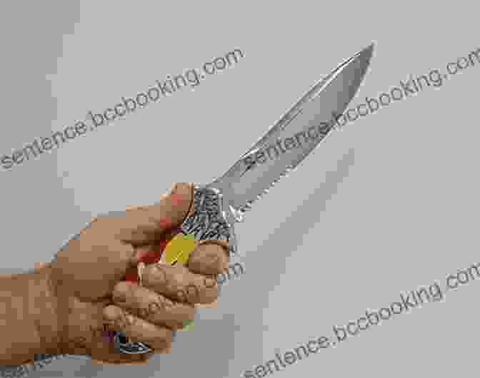 A Hand Gripping A Knife, Symbolizing The Tense And Unpredictable Nature Of The Plot Bone Rattle: A Riveting Novel Of Suspense (An Arliss Cutter Novel 3)