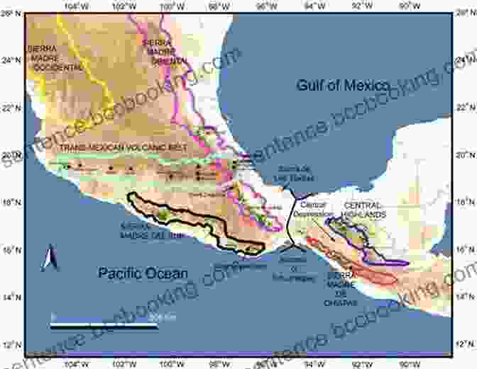 A Map Of The Sierra Madre Mountains, Highlighting The Imperial Woodpecker's Habitat Imperial Dreams: Tracking The Imperial Woodpecker Through The Wild Sierra Madre