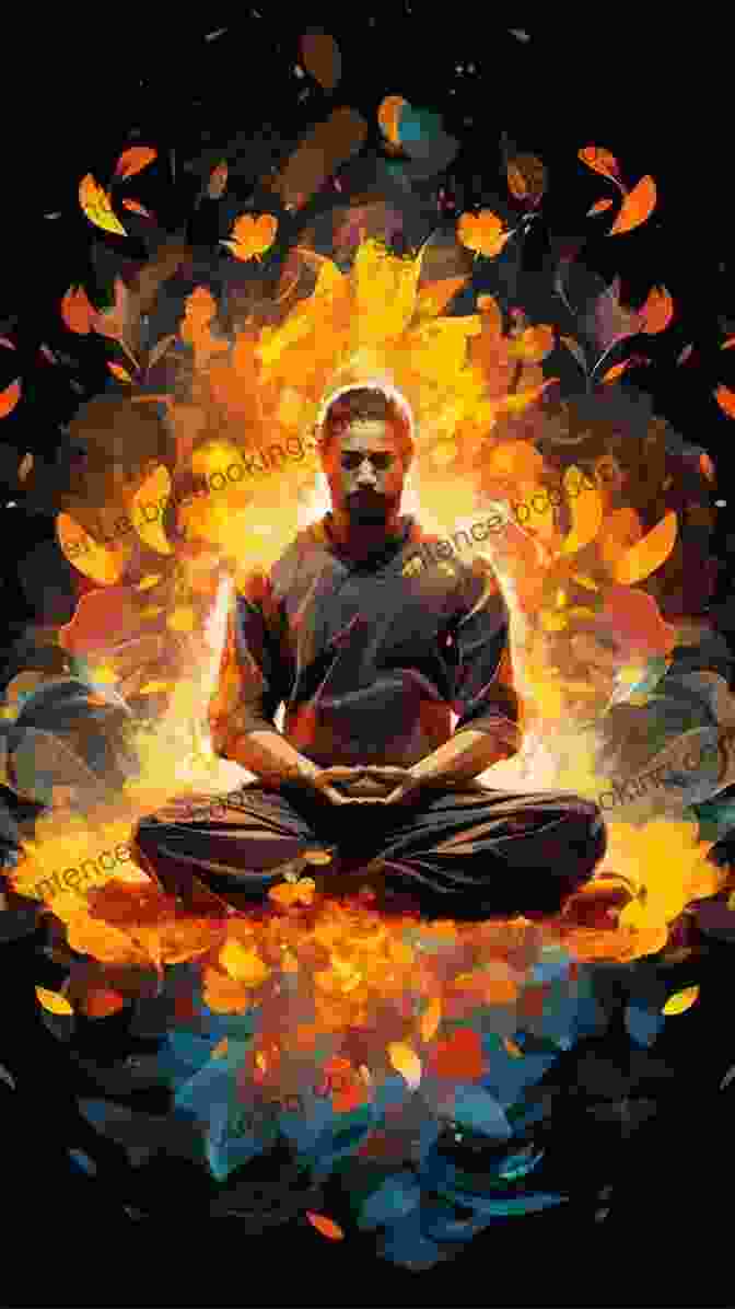A Martial Artist Meditating In A Serene Setting, Showcasing The Fusion Of Zen And Martial Arts. Zen In The Martial Arts