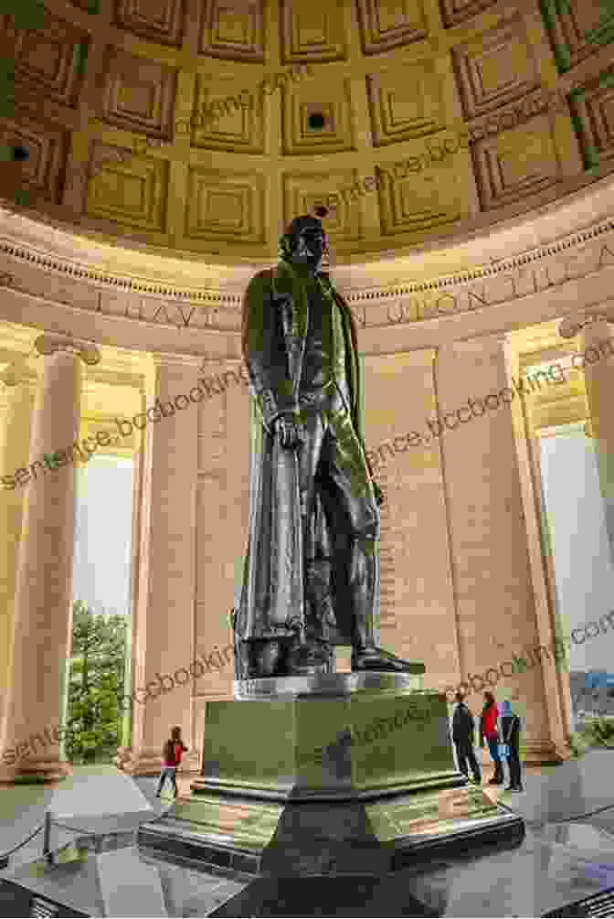 A Modern Interpretation Of The Statue Of Thomas Jefferson At The Lincoln Memorial. The Writings Of Thomas Jefferson (Illustrated)
