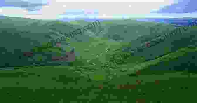 A Panoramic View Of The Scottish Highlands, Featuring Rolling Hills, Lush Valleys, And A Distant Mountain Range Song Of The Rolling Earth: A Highland Odyssey