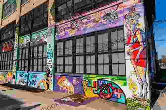 A Vibrant Street Mural In Bushwick, Brooklyn, Depicting A Colorful Cityscape With Latino Cultural Symbols. Nueva York: The Complete Guide To Latino Life In The Five Boroughs