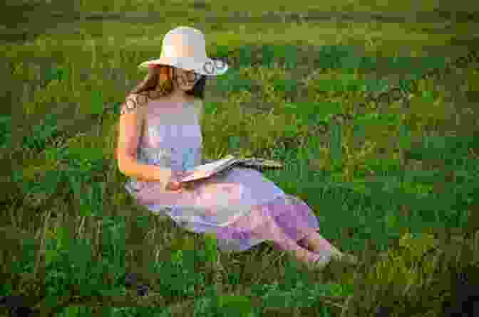 A Young Girl Sitting In A Meadow, Lost In The Pages Of A Book Down A Country Road: Memoirs Of A Little Girl Part I