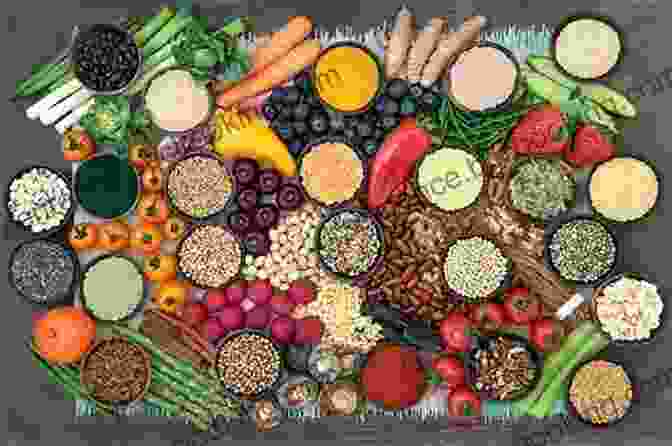 An Assortment Of Colorful Fruits, Vegetables And Whole Grains Yin Yang Nutrition For Dogs: Maximizing Health With Whole Foods Not Drugs