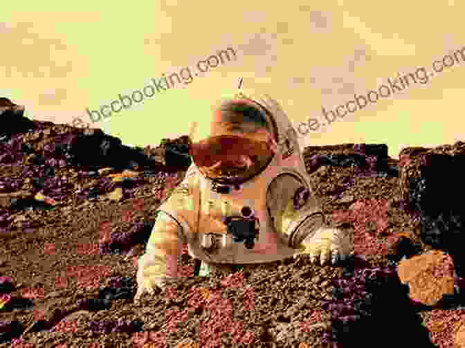 An Image Of The Spaceman Standing On The Surface Of Mars, Looking At The Sunset. Spaceman (Adapted For Young Readers): The True Story Of A Young Boy S Journey To Becoming An Astronaut