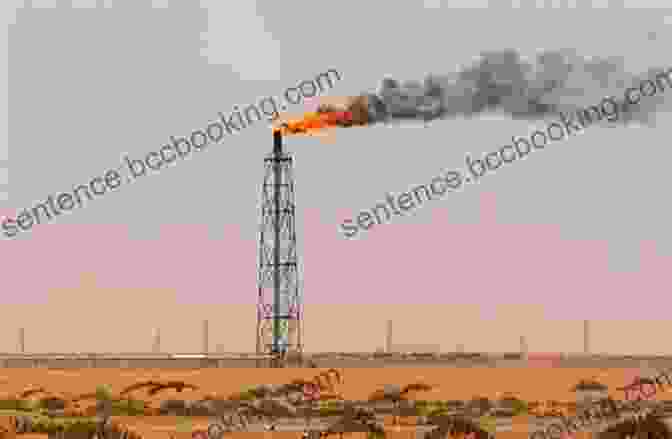 An Oil Well In The Arabian Peninsula, Pumping Oil Into A Pipeline The Arabian Peninsula In Age Of Oil (Making Of The Middle East)
