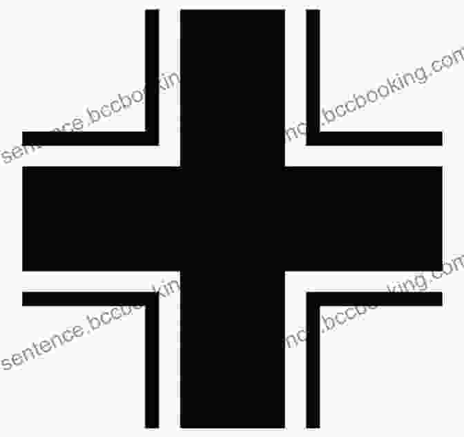Ancient Triquet Cross Symbol Entwined With Military Insignia On A Weathered Parchment Background Triquet S Cross: A Study Of Military Heroism
