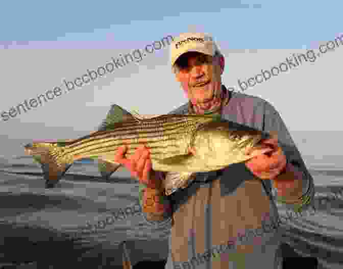 Captain Al Anderson Holding A Large Striped Bass Born To Fish: How An Obsessed Angler Became The World S Greatest Striped Bass Fisherman