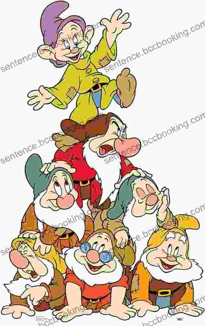 Charming Illustration Of The Seven Dwarfs The Return Of Snow White And The Seven Dwarfs