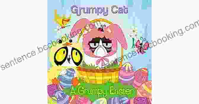 Cover Of 'Grumpy Easter Grumpy Cat Pictureback' Featuring A Grumpy Looking Cat Wearing Bunny Ears A Grumpy Easter (Grumpy Cat) (Pictureback(R))