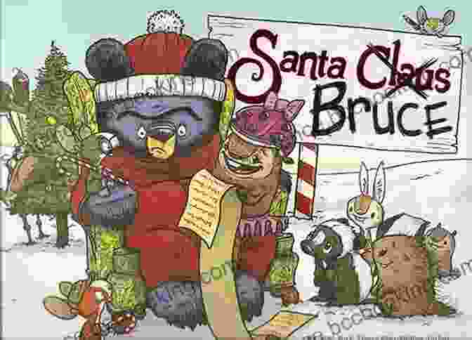 Cover Of 'Santa Bruce Mother Bruce' Book, Featuring A Festive Illustration Of Santa Bruce And Mother Bruce In A Wintery Scene Santa Bruce (Mother Bruce 5)