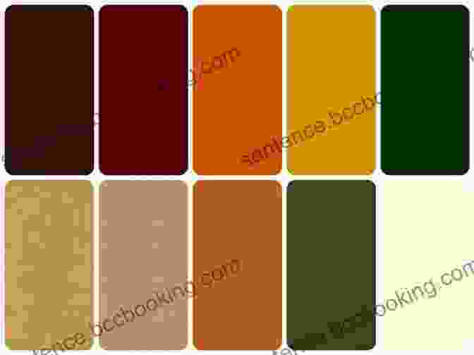 Earthy Color Palette Featuring Shades Of Brown, Green, And Orange The Pocket Complete Color Harmony: 1 500 Plus Color Palettes For Designers Artists Architects Makers And Educators