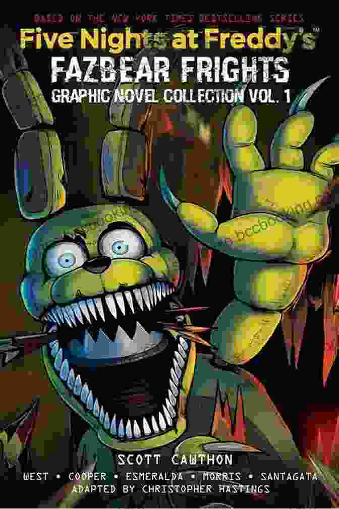 Five Nights At Freddy's Graphic Novel Cover Featuring Freddy Fazbear And The Gang Lurking In The Shadows The Twisted Ones: An AFK (Five Nights At Freddy S Graphic Novel #2)
