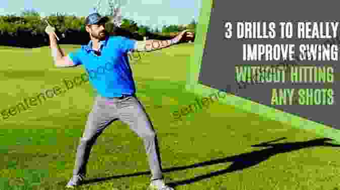 Golfer Practicing Drills To Improve Their Swing How To Crush The Ball 20 Yards Further