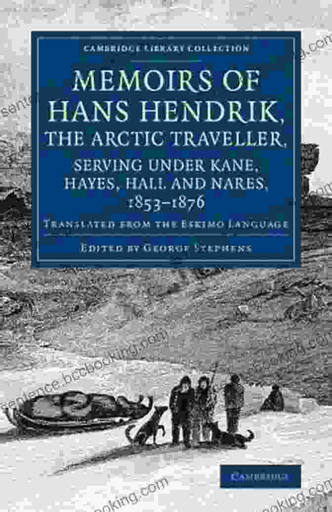 Hans Hendrik, The Renowned Arctic Explorer, Standing On An Ice Floe Surrounded By Towering Icebergs. Memoirs Of Hans Hendrik The Arctic Traveller