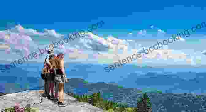 Hikers Enjoying A Panoramic View Of The Great Smoky Mountains National Park From A Mountaintop. Tails Of The Smokies Jim Parks