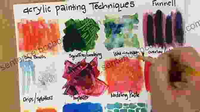 Image Of Various Acrylic Painting Techniques Acrylic Painting: What You Need To Know When Learning How To Paint With Acrylics