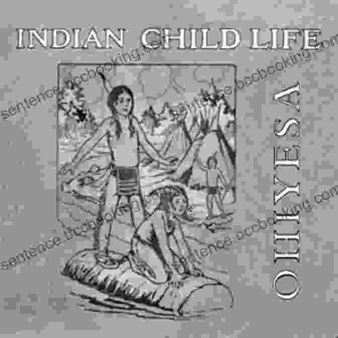 Indian Child Life Book Cover With Stag Against A Dreamy Landscape Indian Child Life (annotated) Yrsa Daley Ward