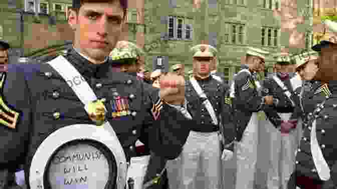 John Cantrell In His West Point Uniform, A Determined Expression On His Face. Destiny Over Duty John Cantrell