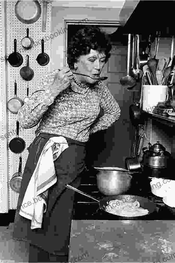Julia Child, Smiling And Cooking As Always Julia: The Letters Of Julia Child Avis DeVoto
