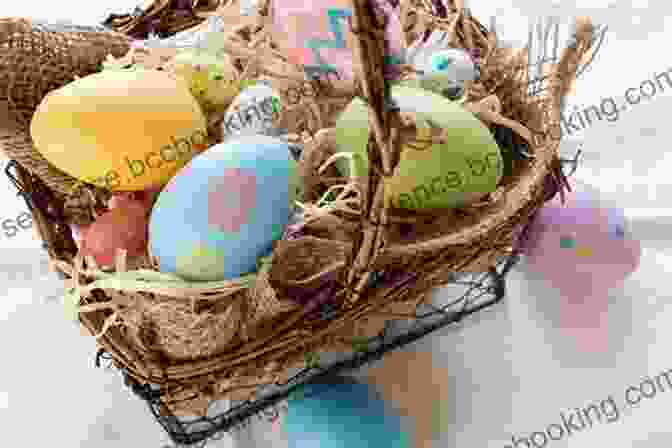 Little One Admiring A Basket Of Beautifully Decorated Easter Eggs In Vibrant Colors Looky Looky Little One Happy Easter: A Seek And Find Springtime Adventure (Easter Board Easter Gifts For Toddlers)