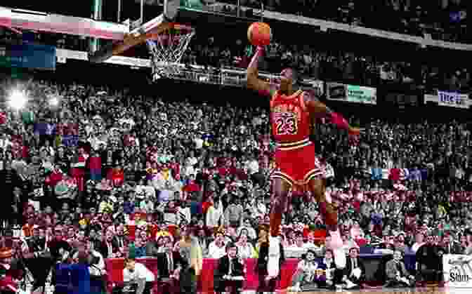 Michael Jordan Dunking Over An Opponent LeBron James: The Children S Book: From A Boy To The King Of Basketball Awesome Illustrations Fun Inspirational And Motivational Life Story Of LeBron James