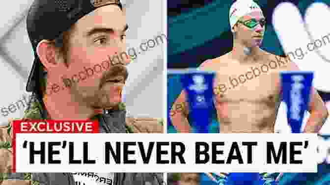 Michael Phelps Looking Determined In The Face Of Adversity Breathless Michael Phelps