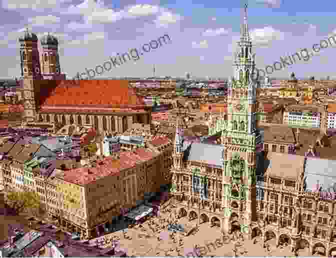 Munich Cityscape With Iconic Buildings, Marienplatz, And Frauenkirche DK Eyewitness Munich And The Bavarian Alps (Travel Guide)