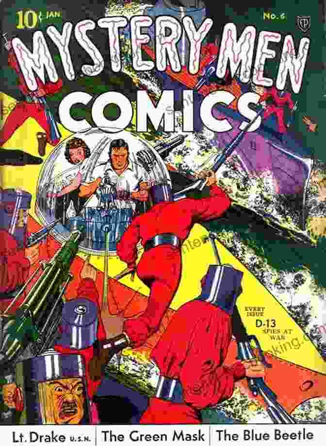 Mystery Men Comics Cover Art By Yoshiki Nakamura Mystery Men Comics #6 Yoshiki Nakamura