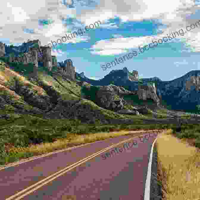 Panoramic View Of The Chisos Mountains With Hikers On The Trail Hiking Big Bend National Park: A Guide To The Big Bend Area S Greatest Hiking Adventures Including Big Bend Ranch State Park (Regional Hiking Series)