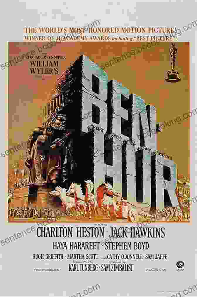 Poster Of Ben Hur (1959),Winner Of 11 Academy Awards CinemaScope 3: HOLLYWOOD TAKES THE PLUNGE A Detailed Survey Of 164 Wide Screen Movies