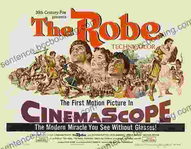 Poster Of The Robe (1953),The First CinemaScope Film CinemaScope 3: HOLLYWOOD TAKES THE PLUNGE A Detailed Survey Of 164 Wide Screen Movies