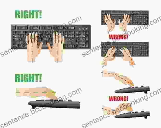 Proper Hand Positioning For Faster Typing Learn To Type: Faster Typing With Laptop: Typing Guidelines