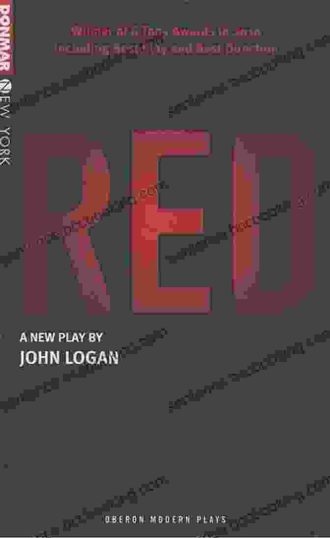 Red Play Poster Red (Oberon Modern Plays) John Logan