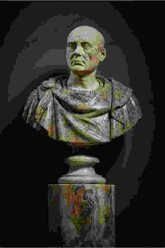 Scipio Africanus, Depicted With A Determined Expression And A Commanding Presence, Standing Amidst The Ruins Of Carthage. Famous Men Of Rome John H Haaren