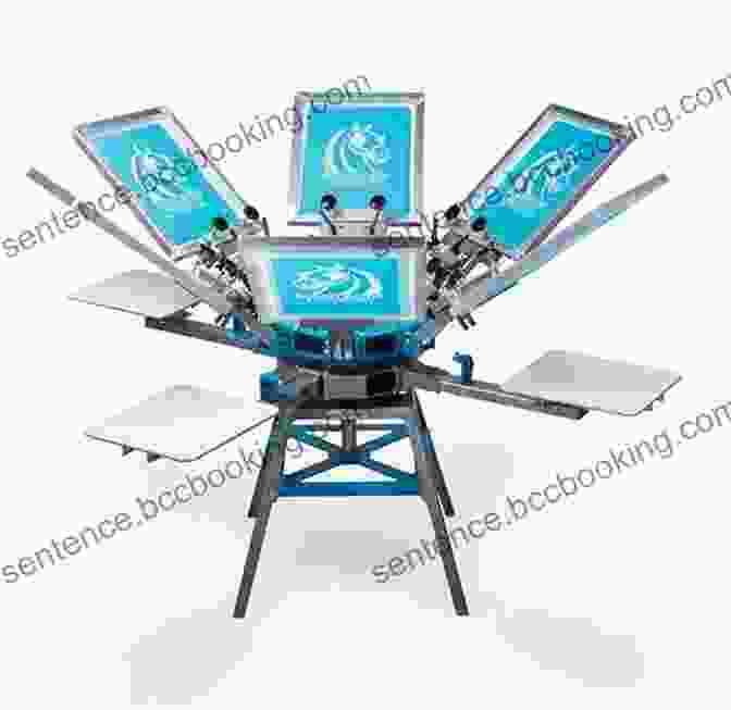 Screen Printing Equipment, Including A Printing Press, Screens, Squeegees, And Curing Unit How To Start Run And Grow A Successful Screen Printing Business From Home : Step By Step Guide To Making Screen Printed Merchandise T Shirts Hats Caps Posters Hoodies Much More