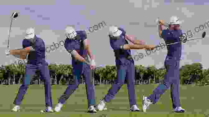Slow Motion Sequence Of A Golfer's Downswing How To Crush The Ball 20 Yards Further