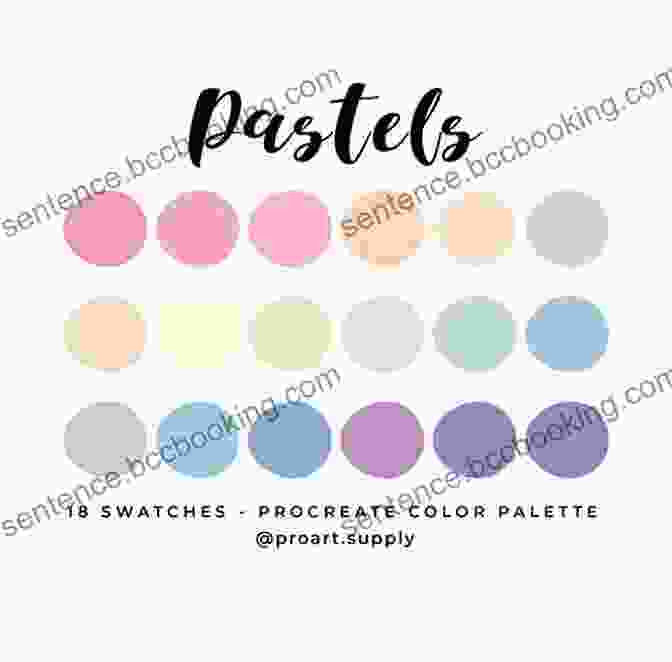 Soft Color Palette Featuring Shades Of Yellow, Pink, Green, And Blue The Pocket Complete Color Harmony: 1 500 Plus Color Palettes For Designers Artists Architects Makers And Educators