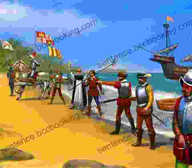 Spanish Conquistadors Landing On The Shores Of South America Valparaiso Bound : European Pioneers On The Pacific Coast Of South America