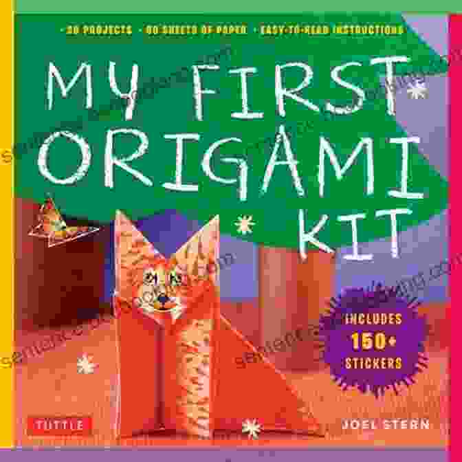 Stress Relief My First Origami Kit Ebook: (Downloadable Material Included)