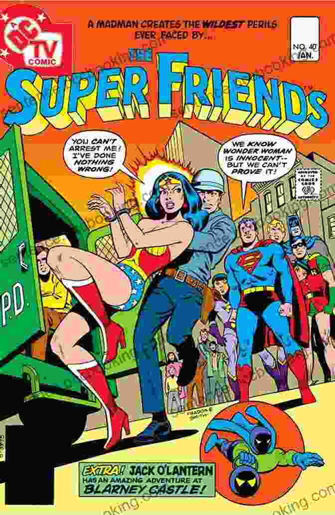 Super Friends 1976 1981 Book Cover Featuring Superman, Batman, Wonder Woman, And Other Superheroes Super Friends (1976 1981) #21 Michele Barber Jones