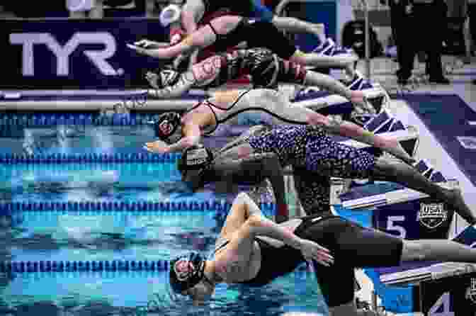 Swimmers Competing In A Race Below The Surface: The History Of Competitive Swimming