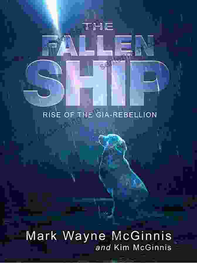 The Fallen Ship Book Cover, Featuring A Spaceship In The Shape Of A Phoenix Rising From The Flames The Fallen Ship: Rise Of The Gia Rebellion