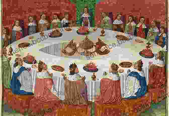 The Knights Of The Round Table Gathered Around The Round Table In Camelot King Arthur: The Knights Of The Round Table (Collection)