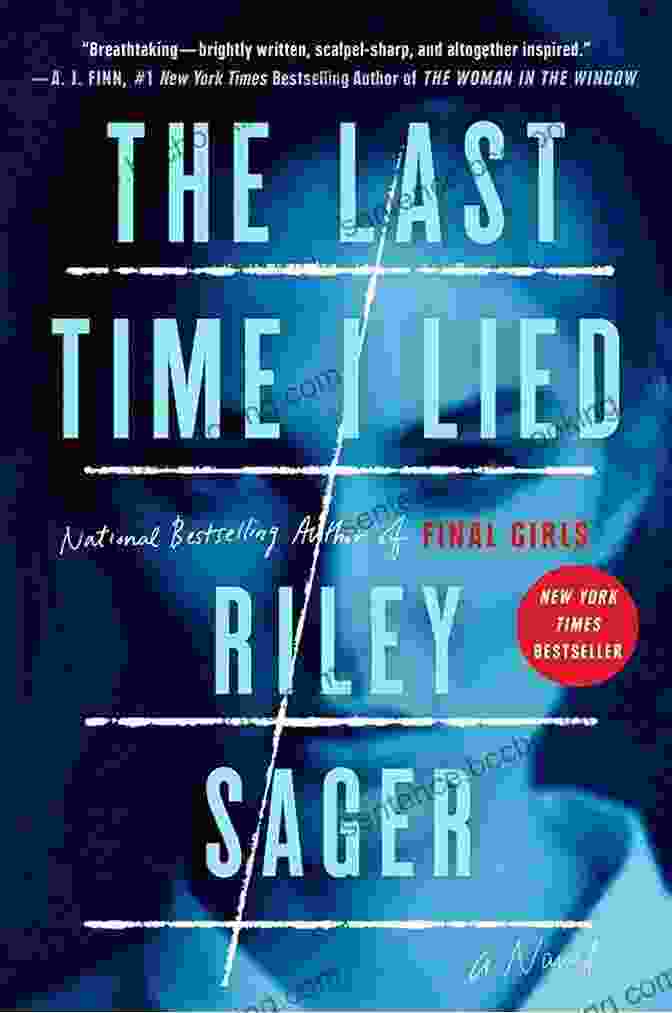 The Last Time Lied Book Cover Featuring A Silhouette Of A Woman With A Mysterious Expression And A Dark Forest In The Background The Last Time I Lied: A Novel