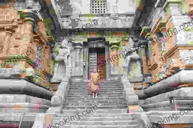 The Majestic Entrance To The Kanchi Mutt, Adorned With Traditional Motifs And Sculptures. Sri Shankaracharya And His Connection With Kanchipuram